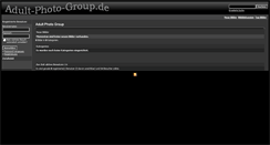 Desktop Screenshot of adult-photo-group.de